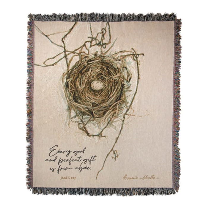 Nest Every Good Sympathy Throw Blanket