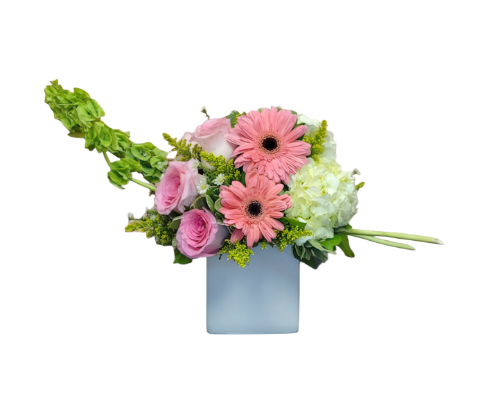 N-4 Arreglo de gerberas, hortensias y spray roses