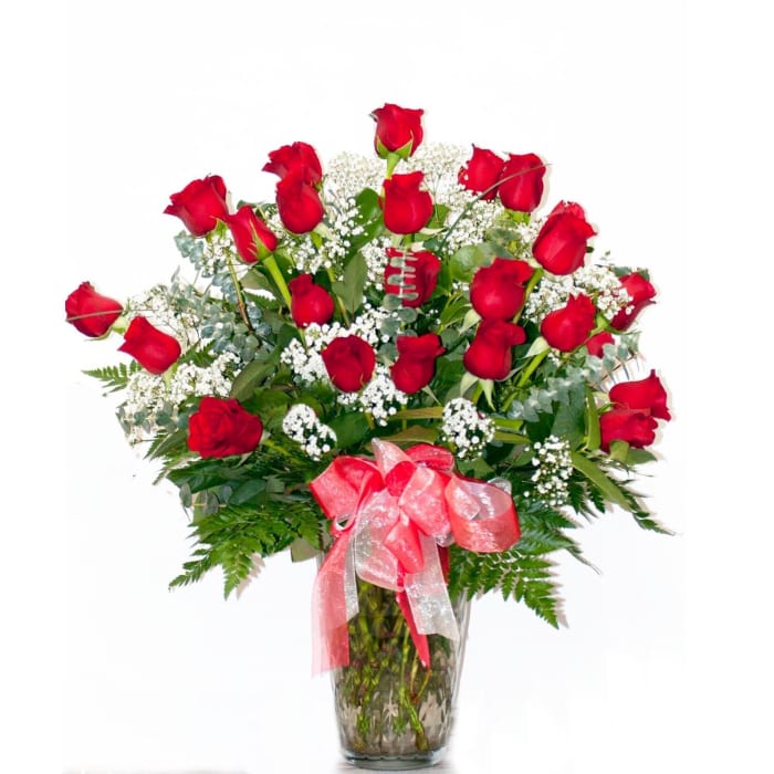 24 Rose Classic Vase