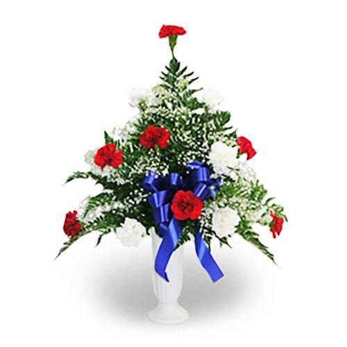 12 Carnation Urn