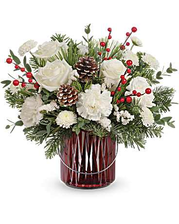 Teleflora's Gleaming Holiday Bouquet