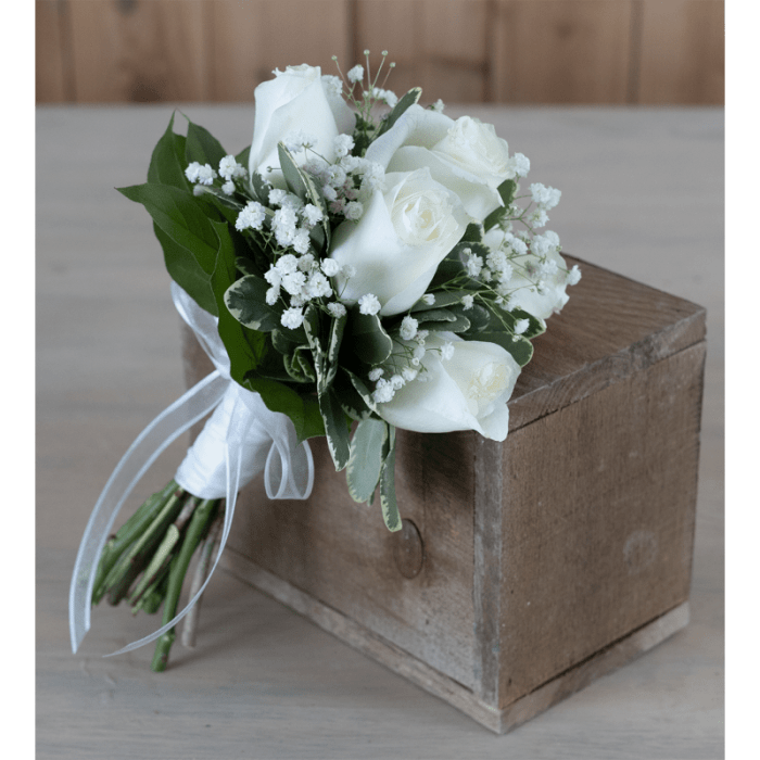 White Rose Bouquet