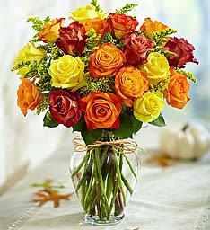 Fall Rose Elegance
