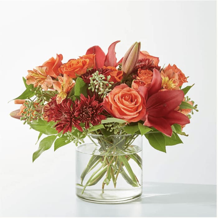 Crimson Leaves Bouquet