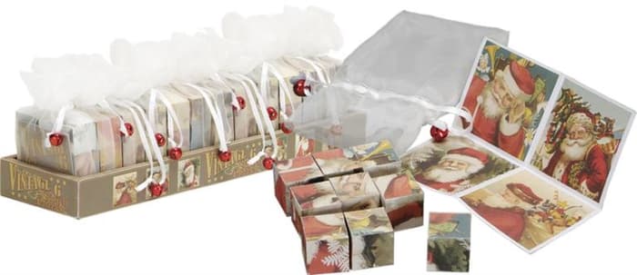 VINTAGE CHRISTMAS CHURCH PUZZLE