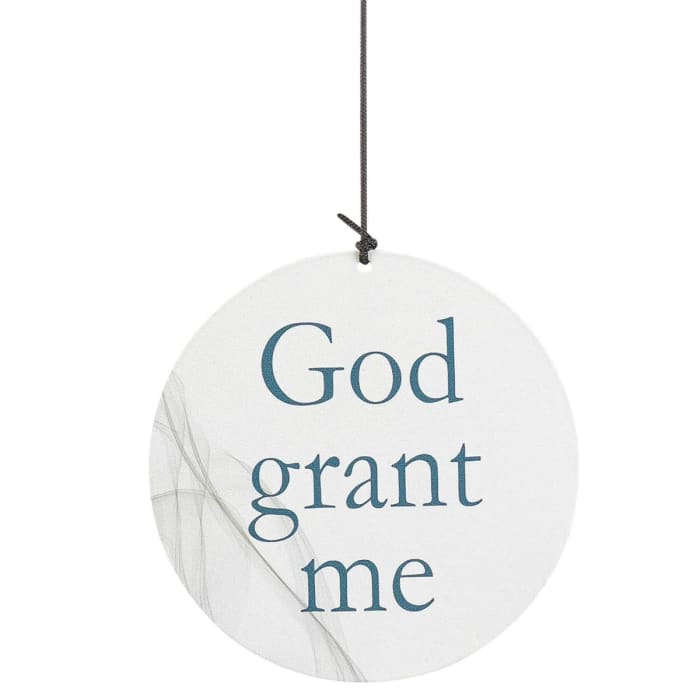 Serenity Prayer Wind Chime 35"