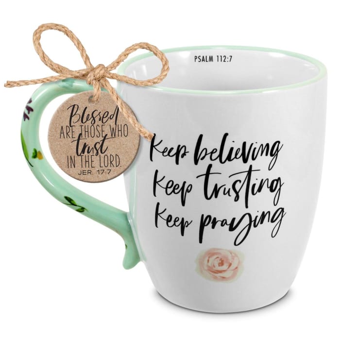 Keep Believing 19 oz Coffee Mug