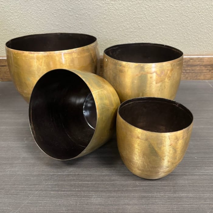 Katni Brass Planter