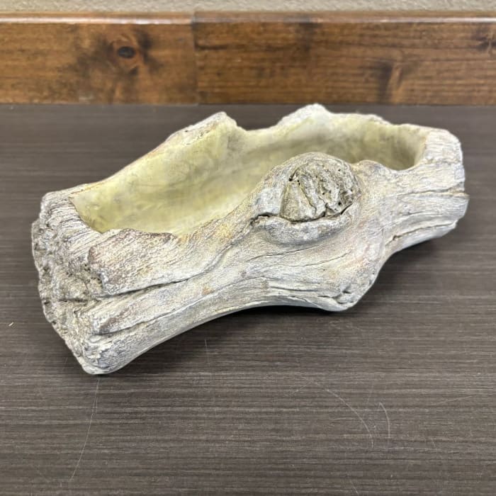 11" Faux Log Planter