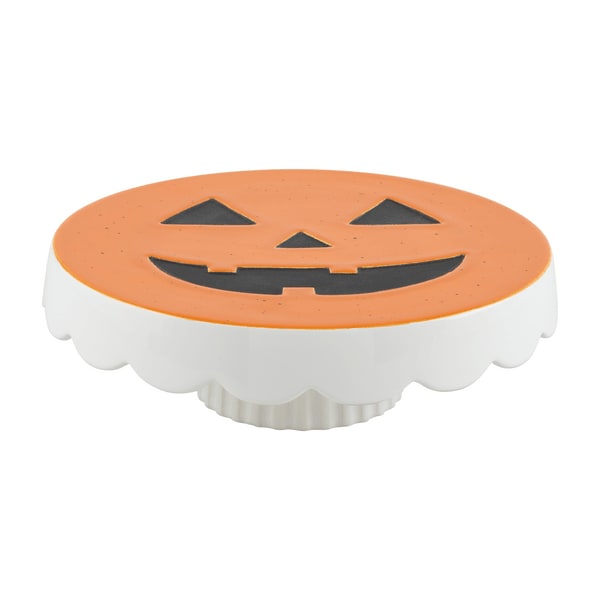 Jack-O-Lantern Pedestal & Reindeer Chip Holder