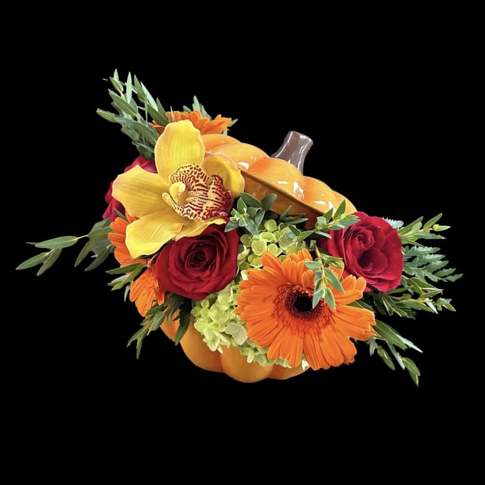 Festive Pumpkin Arrangement