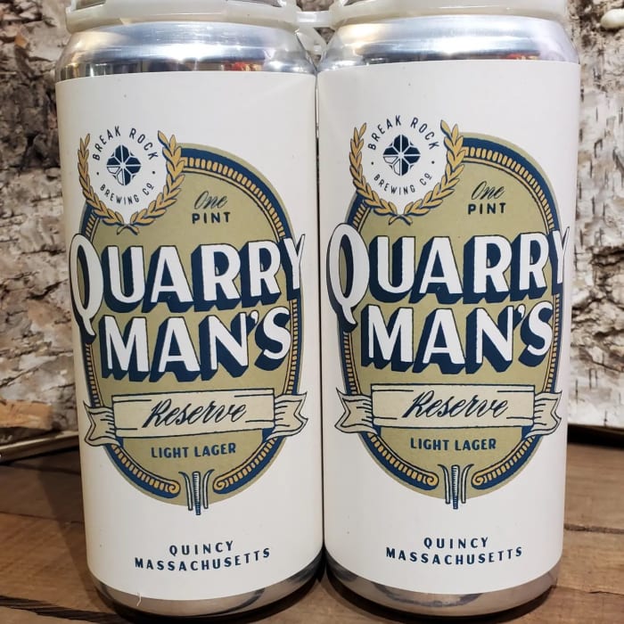 Break Rock Quarry Mans Light Lager