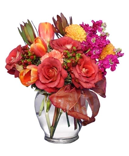 Fall Flirtations Vase