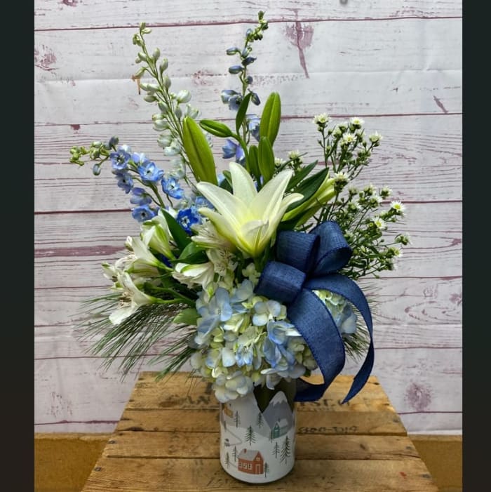 Winter's Warmth Arrangement