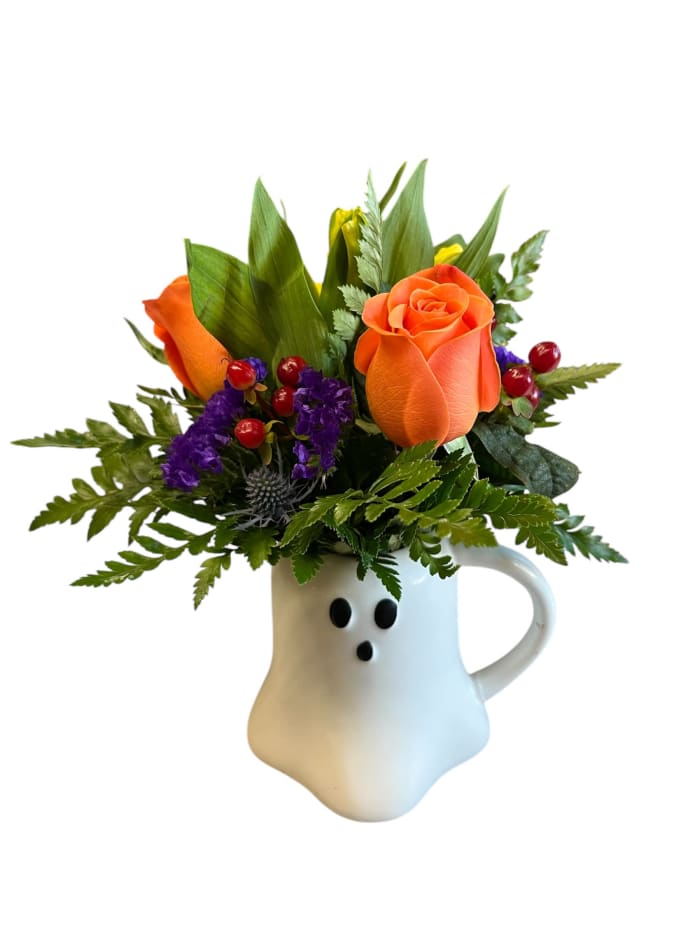 Ghostly Mug Arrangement