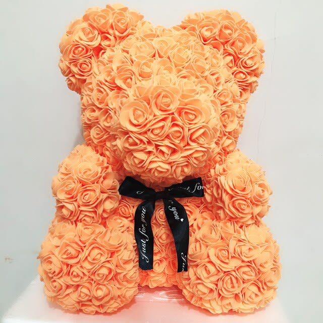 Orange Foam Bear