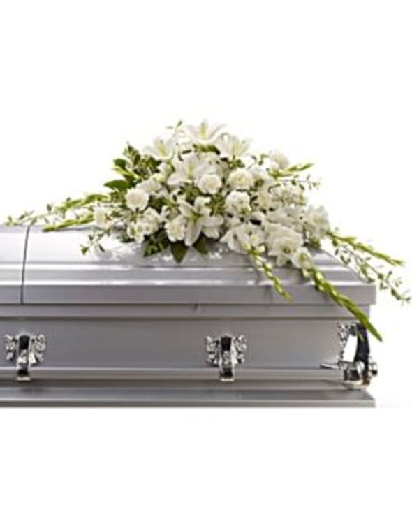 Bountiful Memories Casket Spray