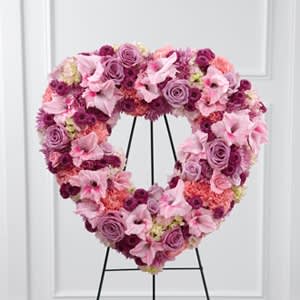 The FTD® Eternal Rest™ Standing Heart