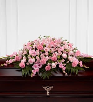 The FTD® Garden of Comfort™ Casket Spray