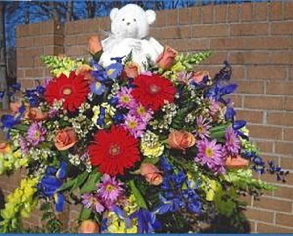Infant Casket Cover