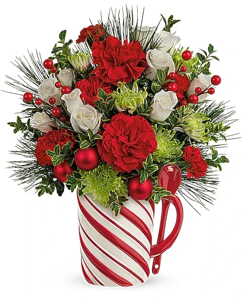 Teleflora's Send a Hug Candycane
