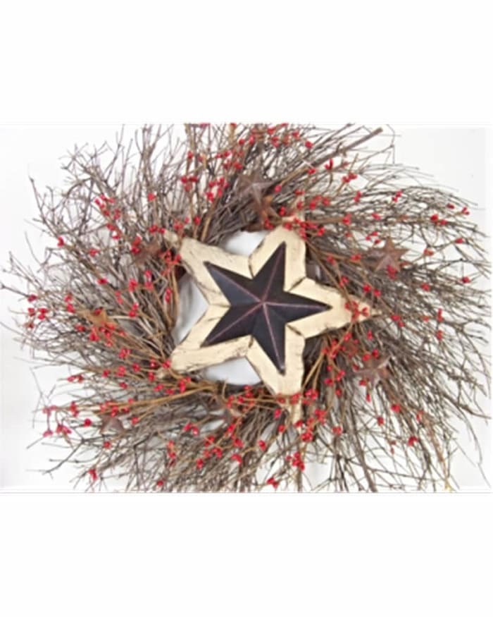 COUNTRY STAR WREATH