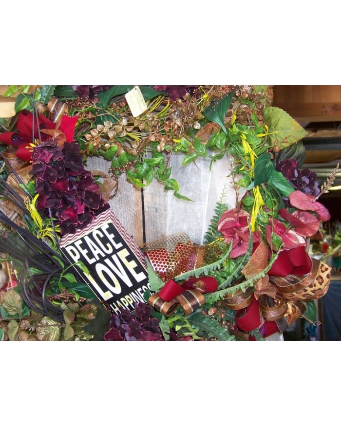 LOVE PEACE WREATH