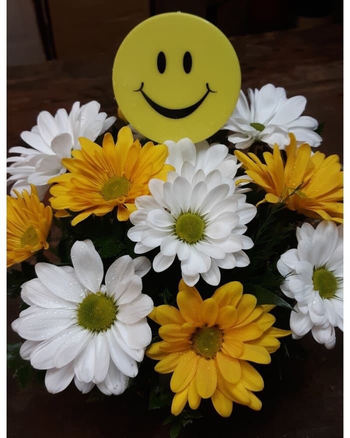 Daisy smiles