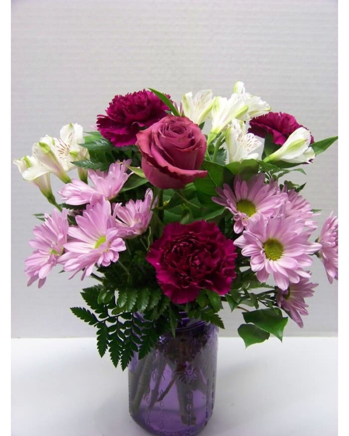 PURPLE RAIN VASE