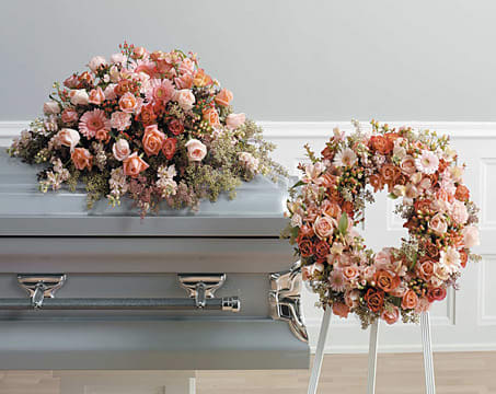 Peach Wreath(Wreath Only)