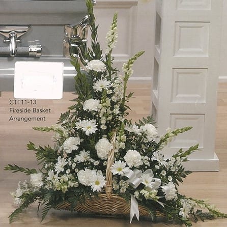 Fireside Basket Arrangement
