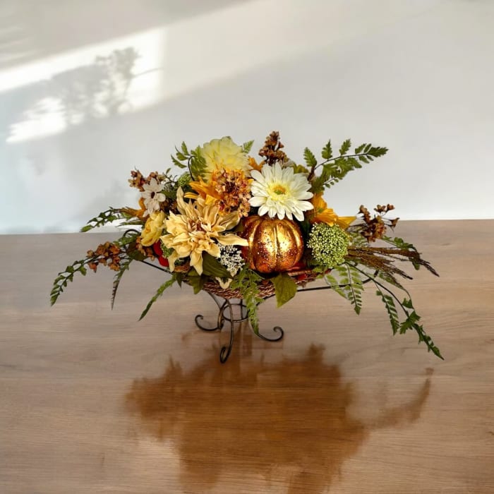 Harvest Moon Silk Centerpiece