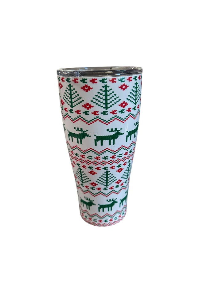Christmas Sweater Thermal Cup