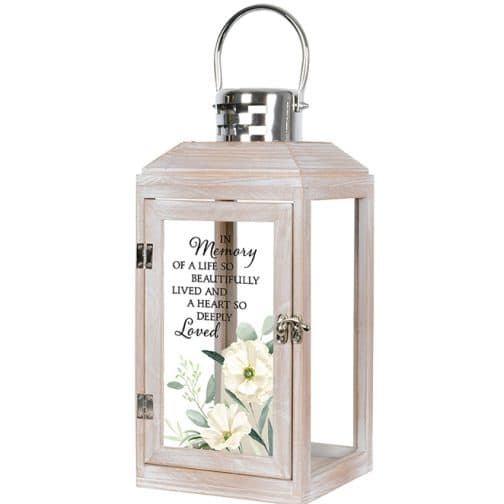 "In Memory" Memorial Lantern