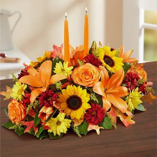 Field of Europe for Fall Centerpiece