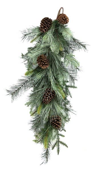 DELUXE MOUNTAIN PINE TEAR DROP 42''L