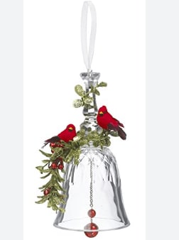 Kissing Krystal Cardinal Bell