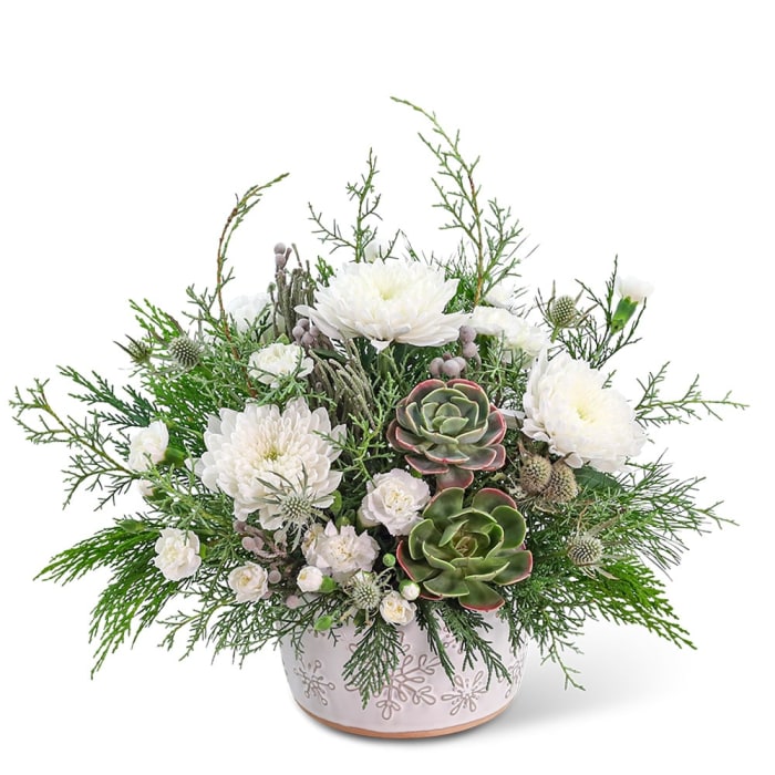 Snowflake Serenade Centerpiece