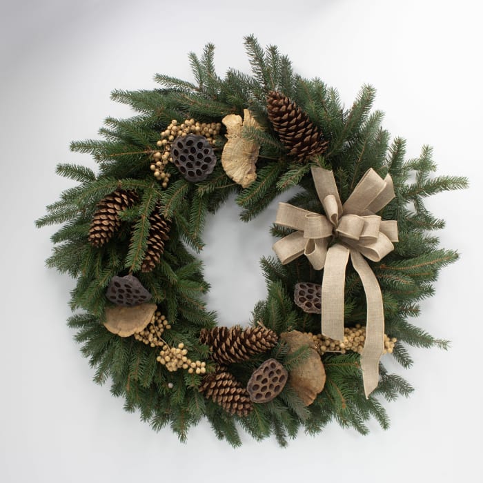 24" Natural Wreath