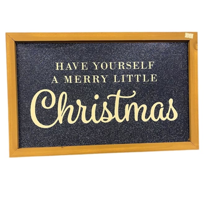 Merry Little Christmas Sign
