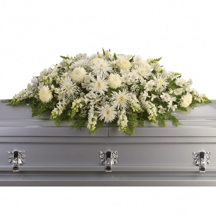 Teleflora's Enduring Light Casket Spray