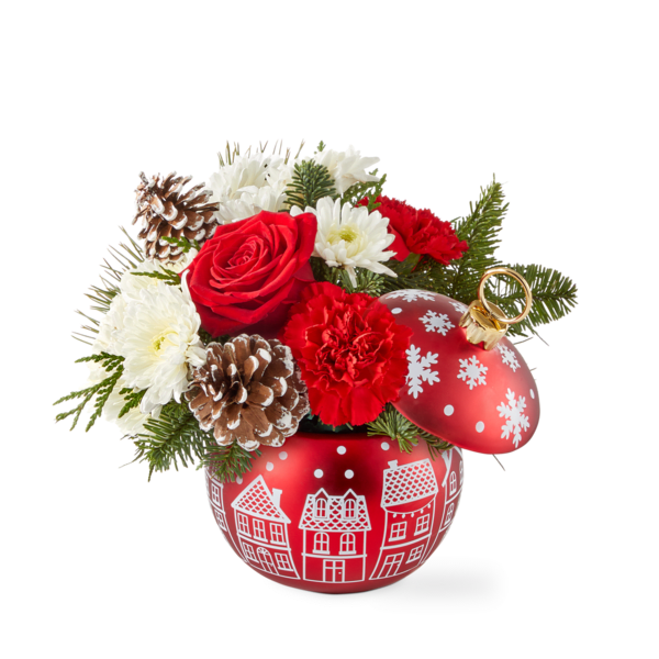Christmas Village Bouquet by FTD
