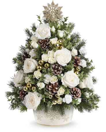 Teleflora's Snowy Oasis Tree