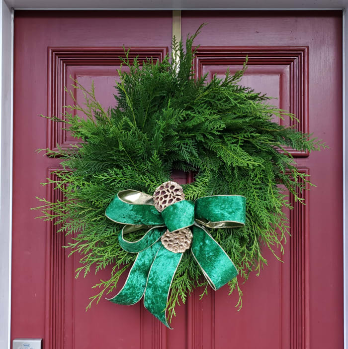 Cypress Wreath