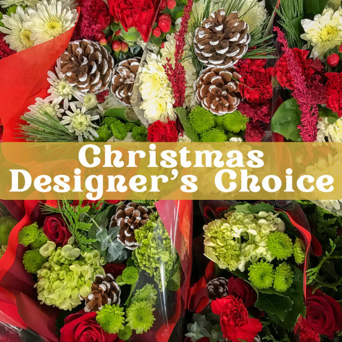 Christmas Designer's Choice Vase
