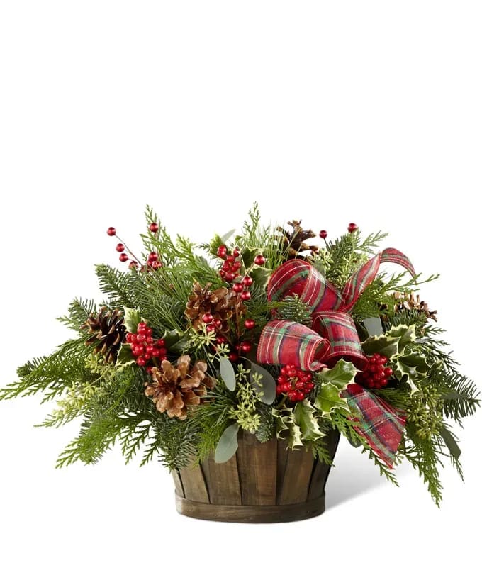 Timeless Christmas Basket