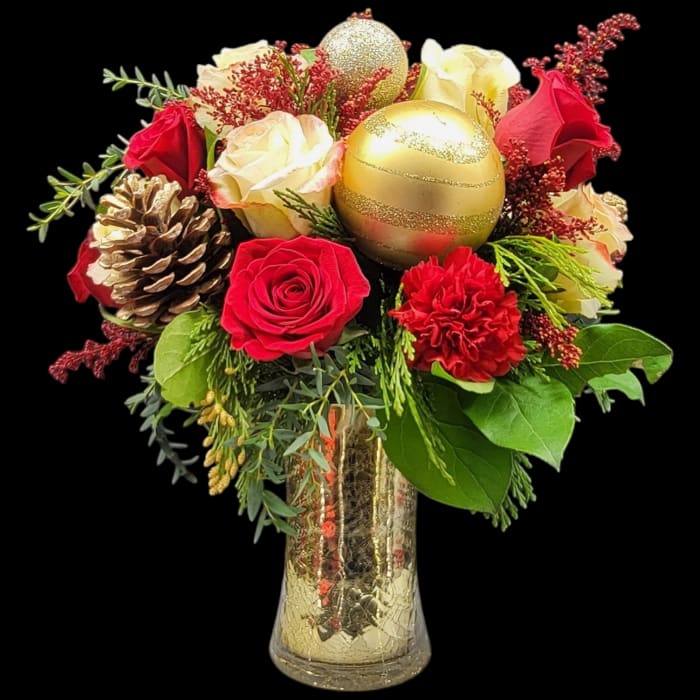 GOLD CHRISTMAS IN ANY VASE