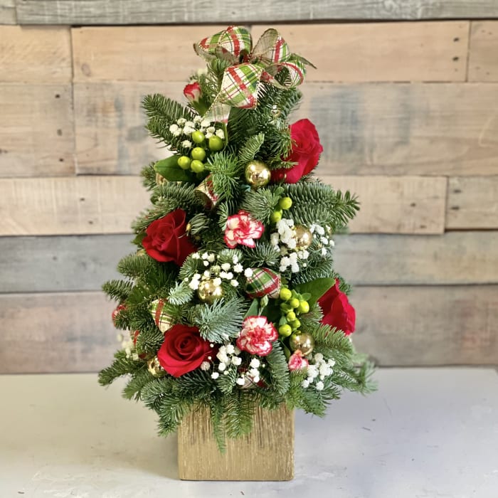 Christmas Tree by Fanny's Flowers