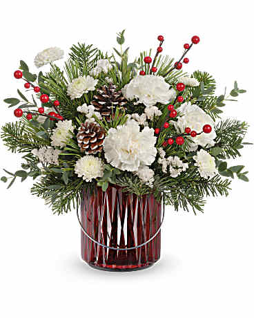 GLEAMING HOLIDAY BOUQUET
