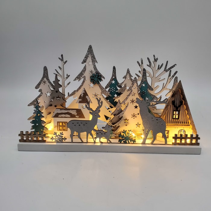 Light up German-themed Winter Wonderland